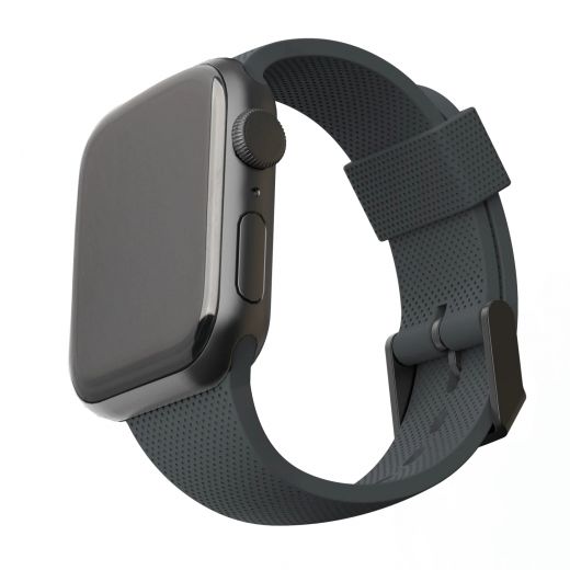 Ремешок UAG U Dot Silicone Black для Apple Watch 41|40|38mm (19248K314040)