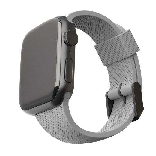 Ремешок UAG U Dot Silicone Grey для Apple Watch 45mm | 44mm | 42mm (19249K313030)
