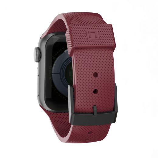 Ремешок UAG U Dot Silicone Aubergine для Apple Watch 45|44|42mm (19249K314747)