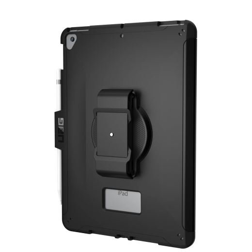 Чехол UAG Scout with Handstrap Black (12191HB14040) для iPad 10.2" (2019 | 2020 | 2021)