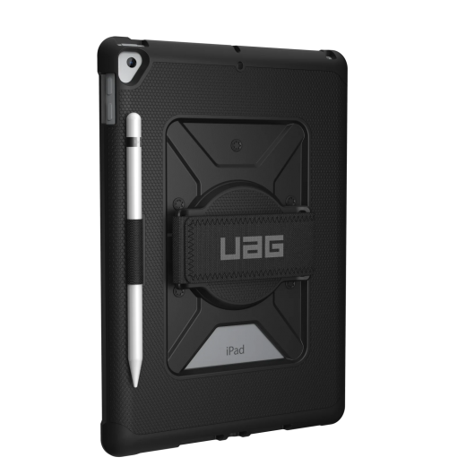 Чохол UAG Metropolis with Handstrap Black (12191LB14040) для iPad 10.2" (2019 | 2020 | 2021)