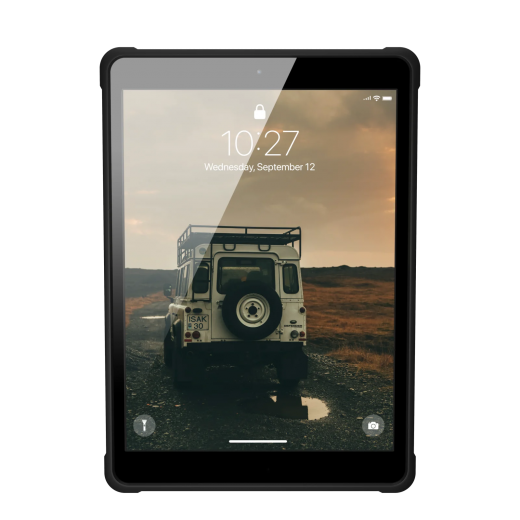 Чехол UAG Metropolis with Handstrap Black (12191LB14040) для iPad 10.2" (2019 | 2020 | 2021)