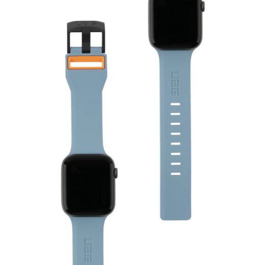 Ремешок UAG Civilian Silicone Slate/Orange для Apple Watch 45mm | 44mm | 42mm (19148D115497)