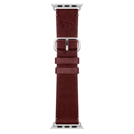 Кожаный ремешок Native Union Profile Fox Leather Strap Wine Lees для Apple Watch 45мм | 44мм