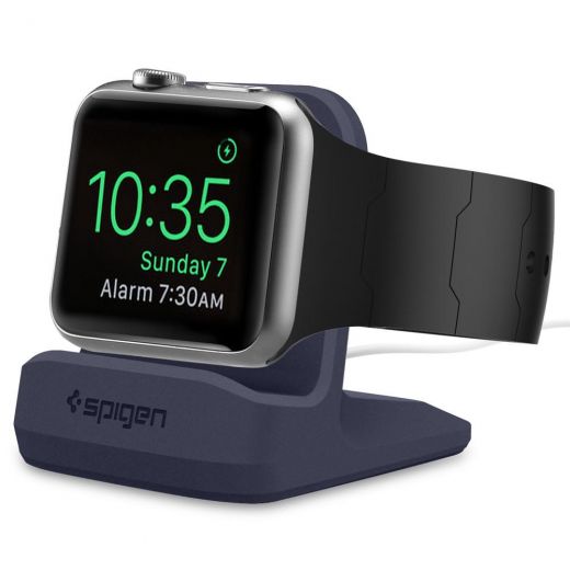 Подставка Spigen Stand S350 MIdnight Blue для Apple Watch