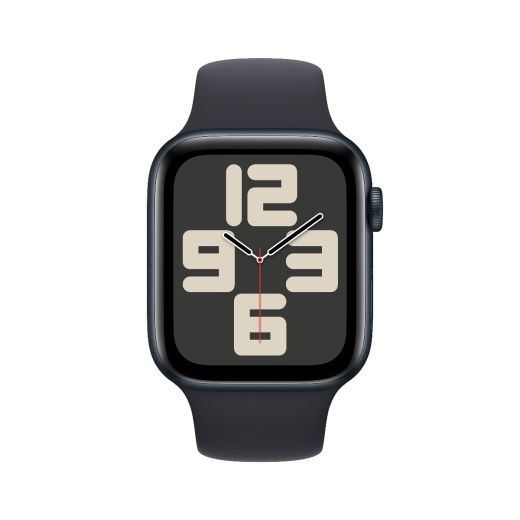 Смарт-годинник Apple Watch SE 2 GPS + Cellular 44mm Midnight Aluminum Case with Midnight Sport Band M/L (MRH73)
