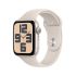 Смарт-годинник Apple Watch Series SE GPS, 44mm Starlight Aluminium Case with Starlight Sport Band Size M/L (MRE53) 2023