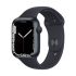 Смарт-годинник Apple Watch Series 7 GPS, 45mm Midnight Aluminium Case With Midnight Sport Band (MKN53)