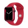 Смарт-годинник Apple Watch Series 7 GPS, 45mm (PRODUCT)RED Aluminium Case With (PRODUCT)RED Sport Band (MKN93)