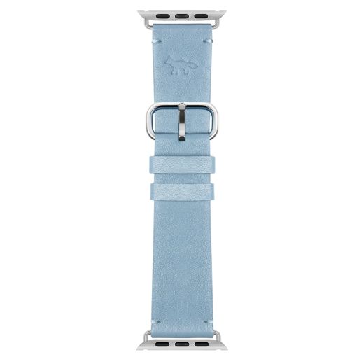Кожаный ремешок Native Union Profile Fox Leather Strap Medium Blue для Apple Watch 45мм | 44мм