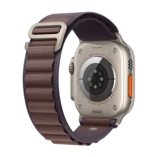 Смарт-годинник Apple Watch Ultra 2 49mm (GPS + Cellular) Titanium Case with Indigo Alpine Loop Band - S (MRER3)