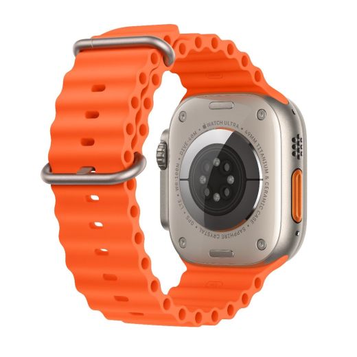 Смарт-годинник Apple Watch Ultra 2 49mm (GPS + Cellular) Titanium Case with Orange Ocean Band (MREH3)