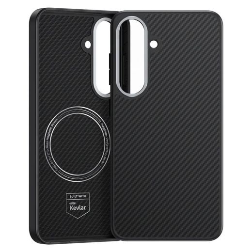 Карбоновый чехол Benks ArmorPro Case built with Kevlar® 600D для Samsung Galaxy S25