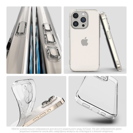 Прозорий чохол ArmorStandart Air Camera cover Clear для Samsung Galaxy S25 Ultra (ARM81595)
