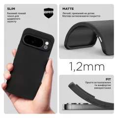 Чехол ArmorStandart Matte Slim Fit Camera cover Black для Google Pixel 10 Pro 5G (ARM87255)