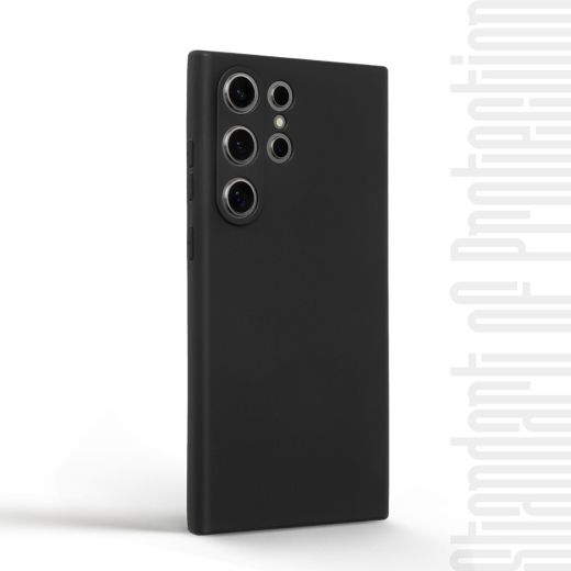 Чехол ArmorStandart Matte Slim Fit Camera Cover Black для Samsung Galaxy S23 Ultra (ARM83298)