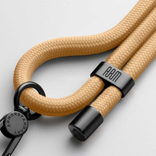 Ремешок для смартфона ArmorStandart Rope Black Sand with White holder (ARM67199)