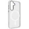 Чохол ArmorStandart Unit MagSafe Matte Clear Silver для Samsung Galaxy S25 Plus (ARM82264)