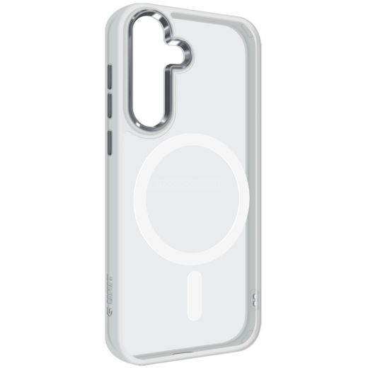 Чохол ArmorStandart Unit MagSafe Matte Clear Silver для Samsung Galaxy S25 Plus (ARM82264)