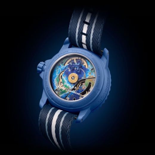 Часы Blancpain X Swatch Bioceramic Scuba Fifty Fathoms Atlantic Ocean