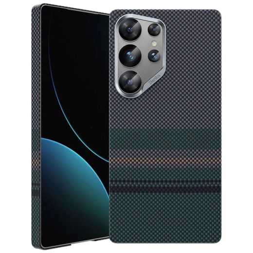 Карбоновий чохол Benks Aurora ArmorAir Case Built with Kevlar для Samsung Galaxy S25 Ultra