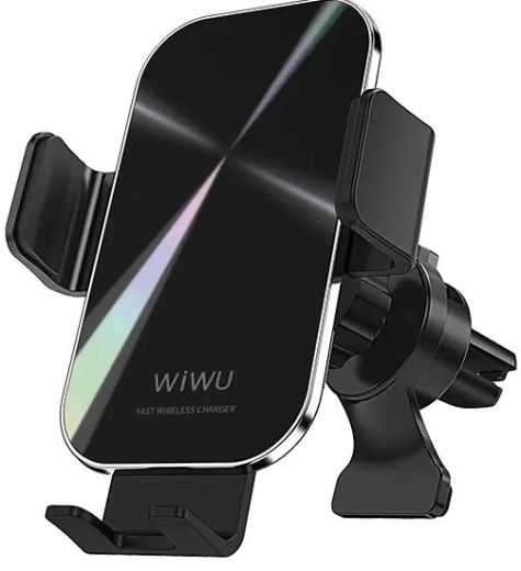 Автодержатель WIWU Liberator CH307 Wireless Charger 15W Black