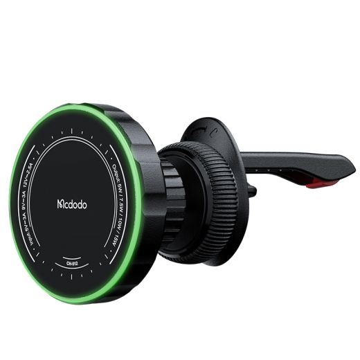 Автотримач Mcdodo [CH-5120] Atmosphere Light Wireless Car Charger with MagSafe 15W