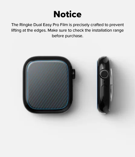 Защитная пленка Ringke Screen Protector | Dual Easy Film Pro для Apple Watch 10 (42мм)