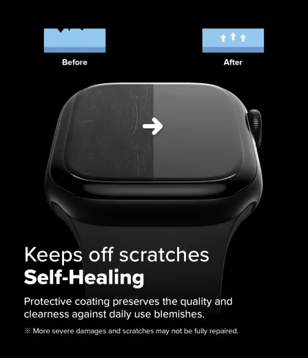 Защитная пленка Ringke Screen Protector | Dual Easy Film Pro для Apple Watch 10 (46мм)
