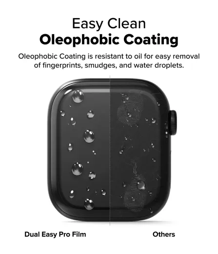 Защитная пленка Ringke Screen Protector | Dual Easy Film Pro для Apple Watch 10 (46мм)