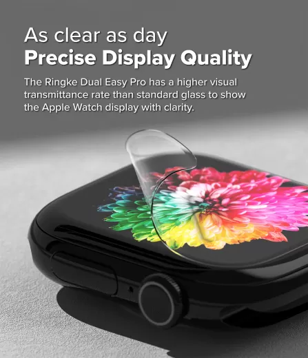 Защитная пленка Ringke Screen Protector | Dual Easy Film Pro для Apple Watch 10 (46мм)