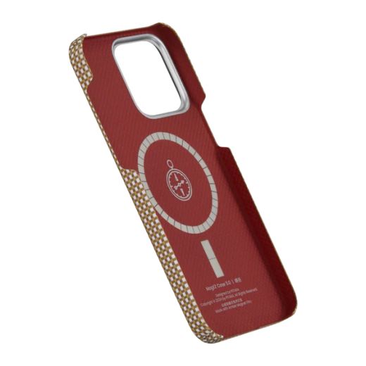 Карбоновый чехол Pitaka x AWA | MagEZ Case 5 Canyon для iPhone 15 Pro