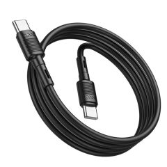 Кабель HOCO X83 Type-C to Type-C Victory 60W Charging Data Cable 1м Black