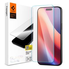 Захисне скло Spigen Glass tR Slim HD 1 шт. Transparency для iPhone 17 Pro | 17 | 16 Pro (AGL07937) Захисне скло Spigen Glass tR Slim HD 1 шт. Transparency для iPhone 17 Pro | 17 | 16 Pro (AGL07937)