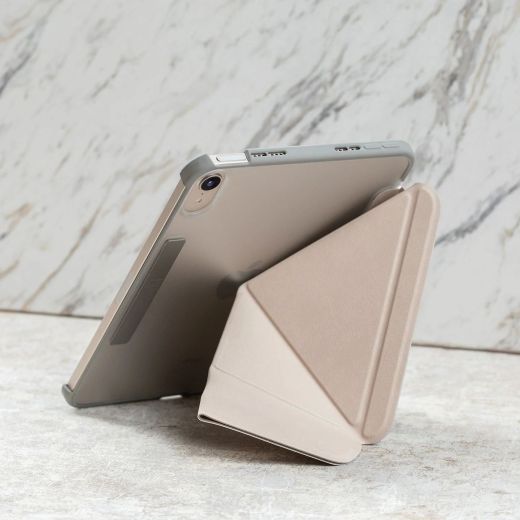 Чохол-підставка Moshi VersaCover Case with Folding Cover Savanna Beige для iPad mini 6 (2021) (99MO064261)