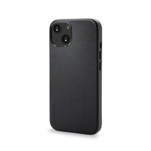 Кожаный чехол Decoded Back Cover Black для iPhone 13 (D22IPO61BC6BK)