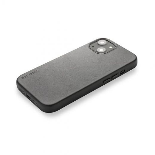 Кожаный чехол Decoded Back Cover Black для iPhone 13 (D22IPO61BC6BK)