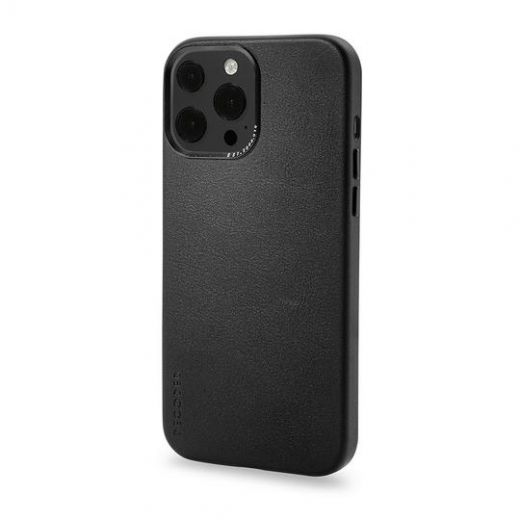 Кожаный чехол Decoded Back Cover Black для iPhone 13 Pro (D22IPO61BC6BK)