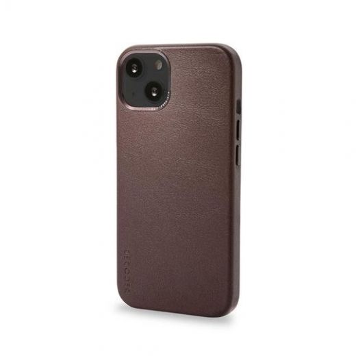 Кожаный чехол Decoded Back Cover Brown для iPhone 13 mini (D22IPO54BC6CHB)