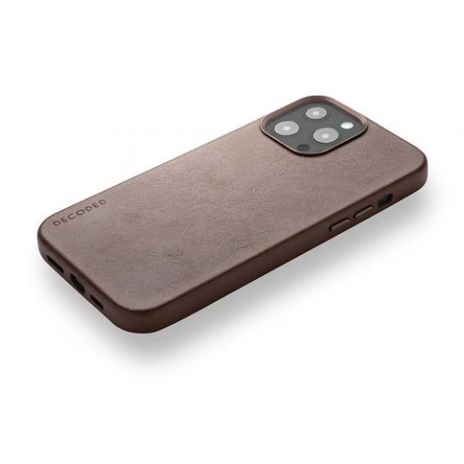 Кожаный чехол Decoded Back Cover Brown для iPhone 13 Pro Max (D22IPO67PBC6CHB)