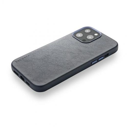 Кожаный чехол Decoded Back Cover Navy для iPhone 13 Pro (D22IPO61PBC6MNY)
