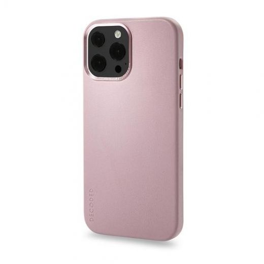Кожаный чехол Decoded Back Cover Powder Pink для iPhone 13 Pro (D22IPO61PBC6PPK)