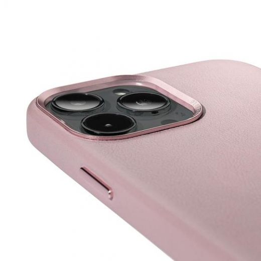 Кожаный чехол Decoded Back Cover Powder Pink для iPhone 13 Pro (D22IPO61PBC6PPK)
