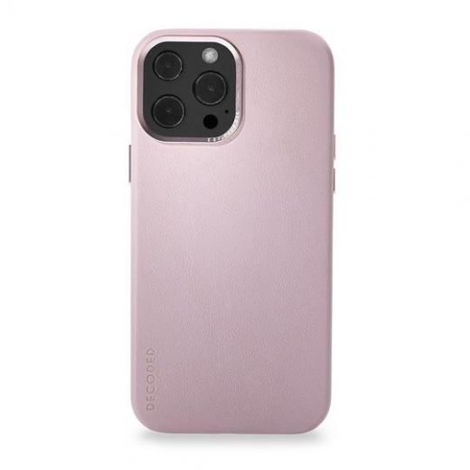 Шкіряний чохол Decoded Back Cover Powder Pink для iPhone 13 Pro Max (D22IPO67PBC6PPK)
