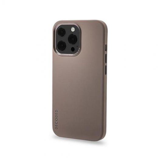 Чехол Decoded Back Cover Silicone Dark Taupe для iPhone 13 Pro (D22IPO61BCS9DTE)