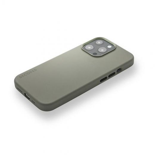 Чехол Decoded Back Cover Silicone Olive для iPhone 13 Pro Max (D22IPO67PMBCS9OE)