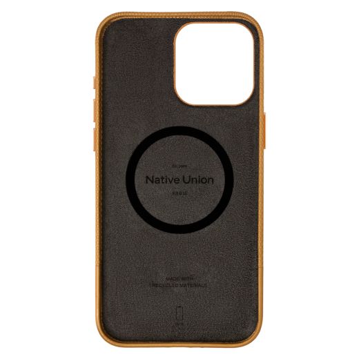 Шкіряний чохол Native Union (RE) Classic Case Kraft для iPhone 16 Pro Max (RECLA‑KFT-NP24PM)