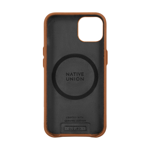 Чохол Native Union Clic Classic Magnetic Case Tan (CCLAS-BRN-NP21M) для iPhone 13