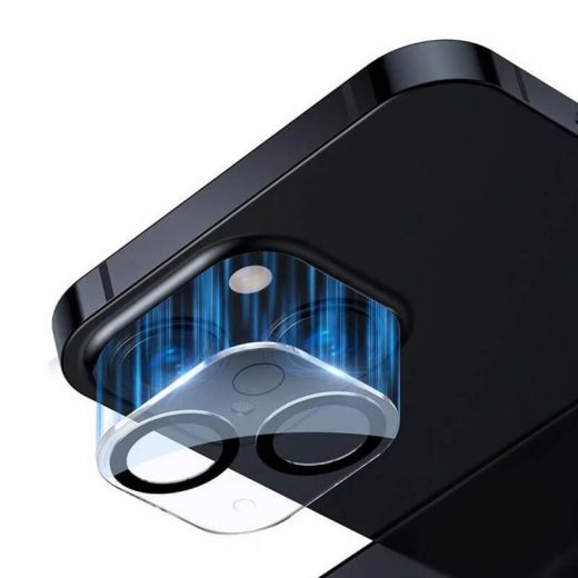 Захисне скло на камеру Baseus 0.3mm Full Frame Camera Protector 2-Pack Clear для iPhone 13 | 13 mini (SGQK000002)