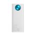 Павербанк (Зовнішній акумулятор) Baseus Amblight Digital Display Quick Charge 30000mAh 65W White (PPLG-A02)